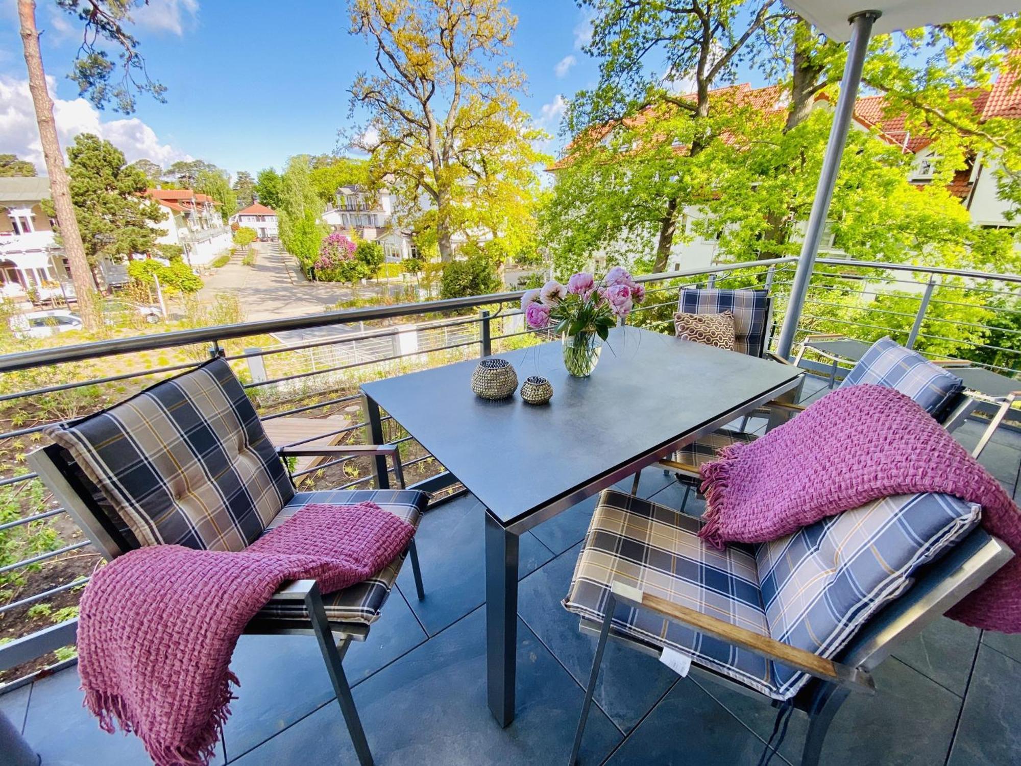 Ferienwohnung Meerzeit In Der Villa Duene Binz Exterior foto