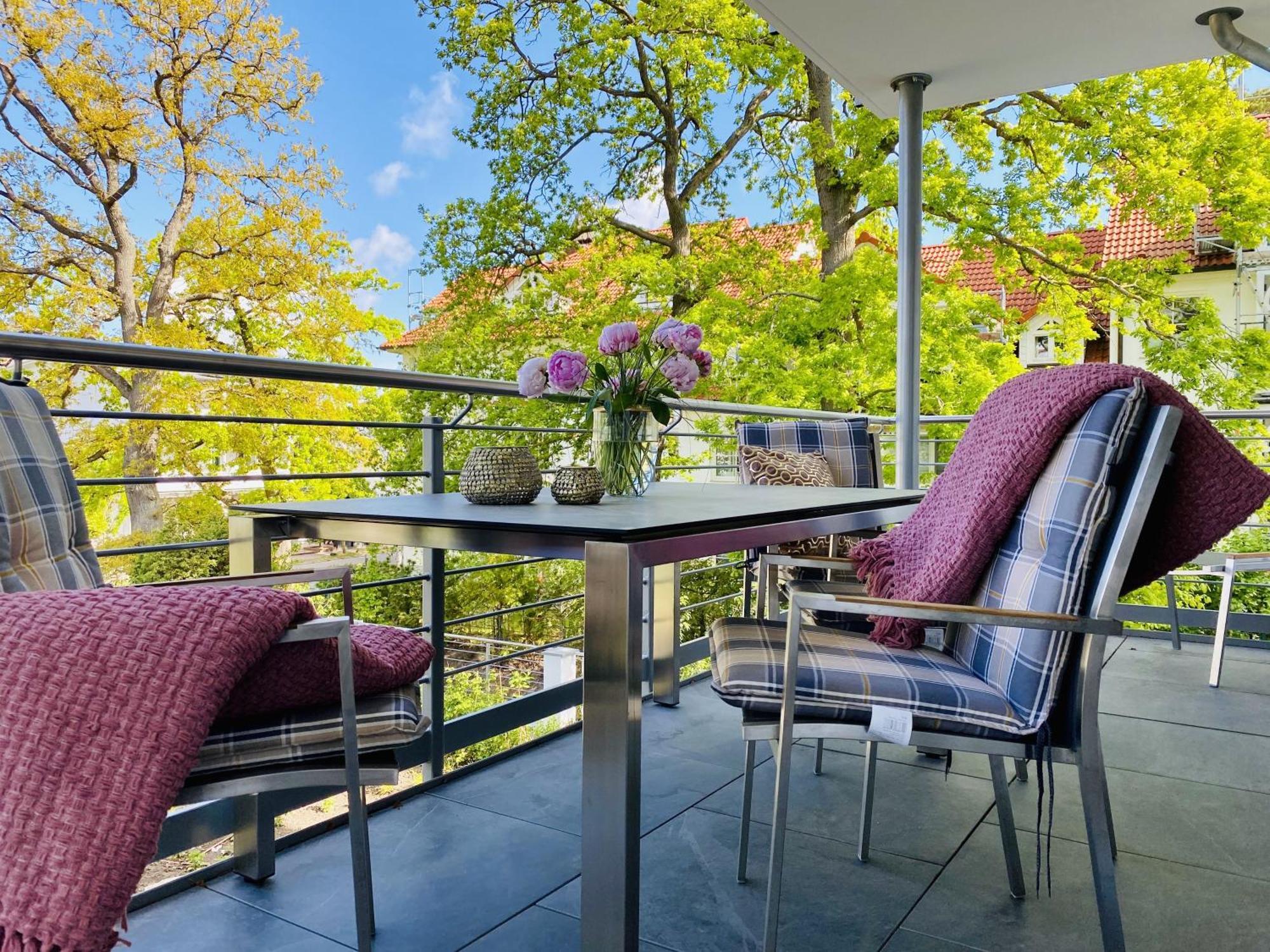 Ferienwohnung Meerzeit In Der Villa Duene Binz Exterior foto
